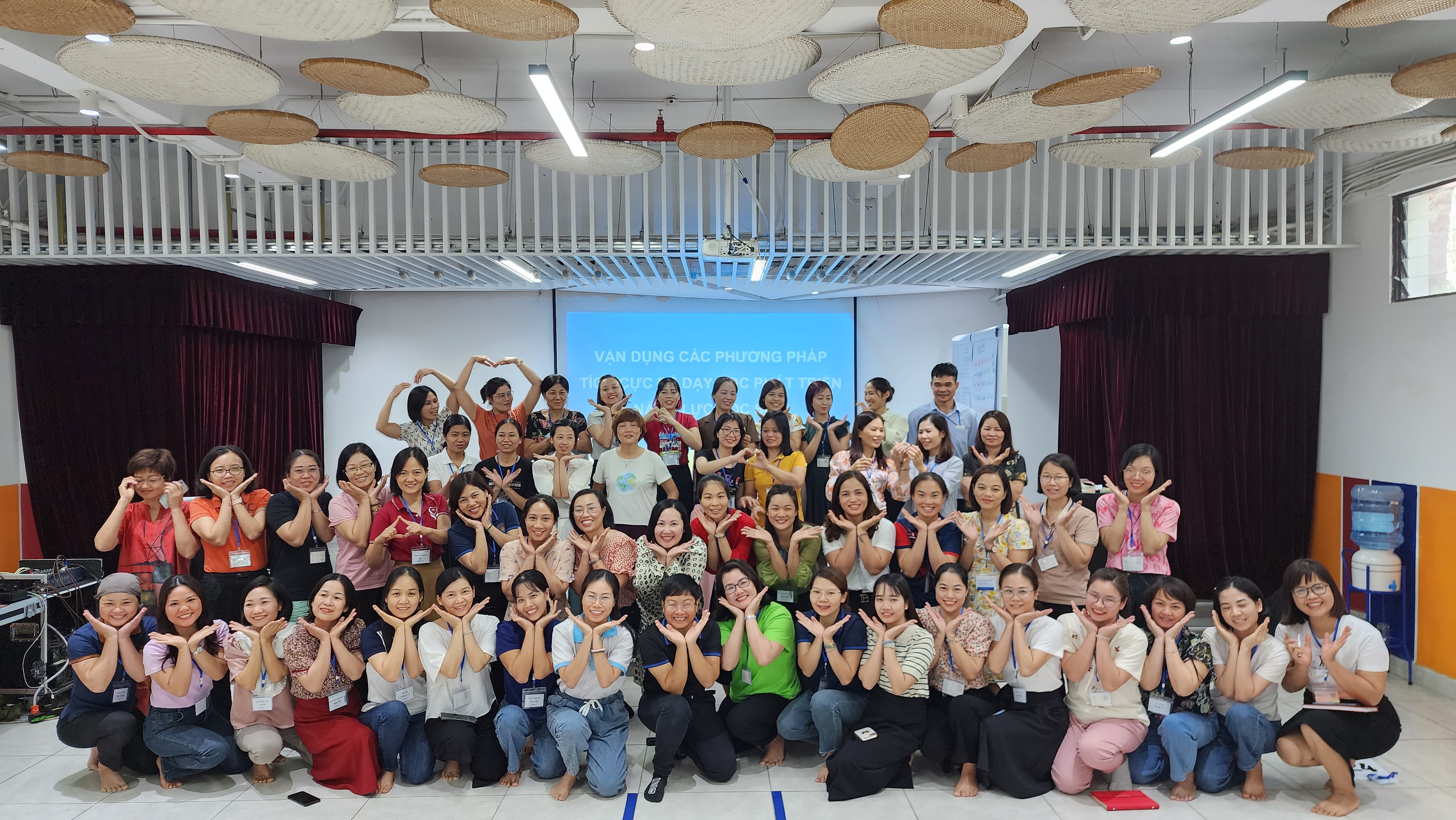 Học viên trải nghiệm trực tiếp