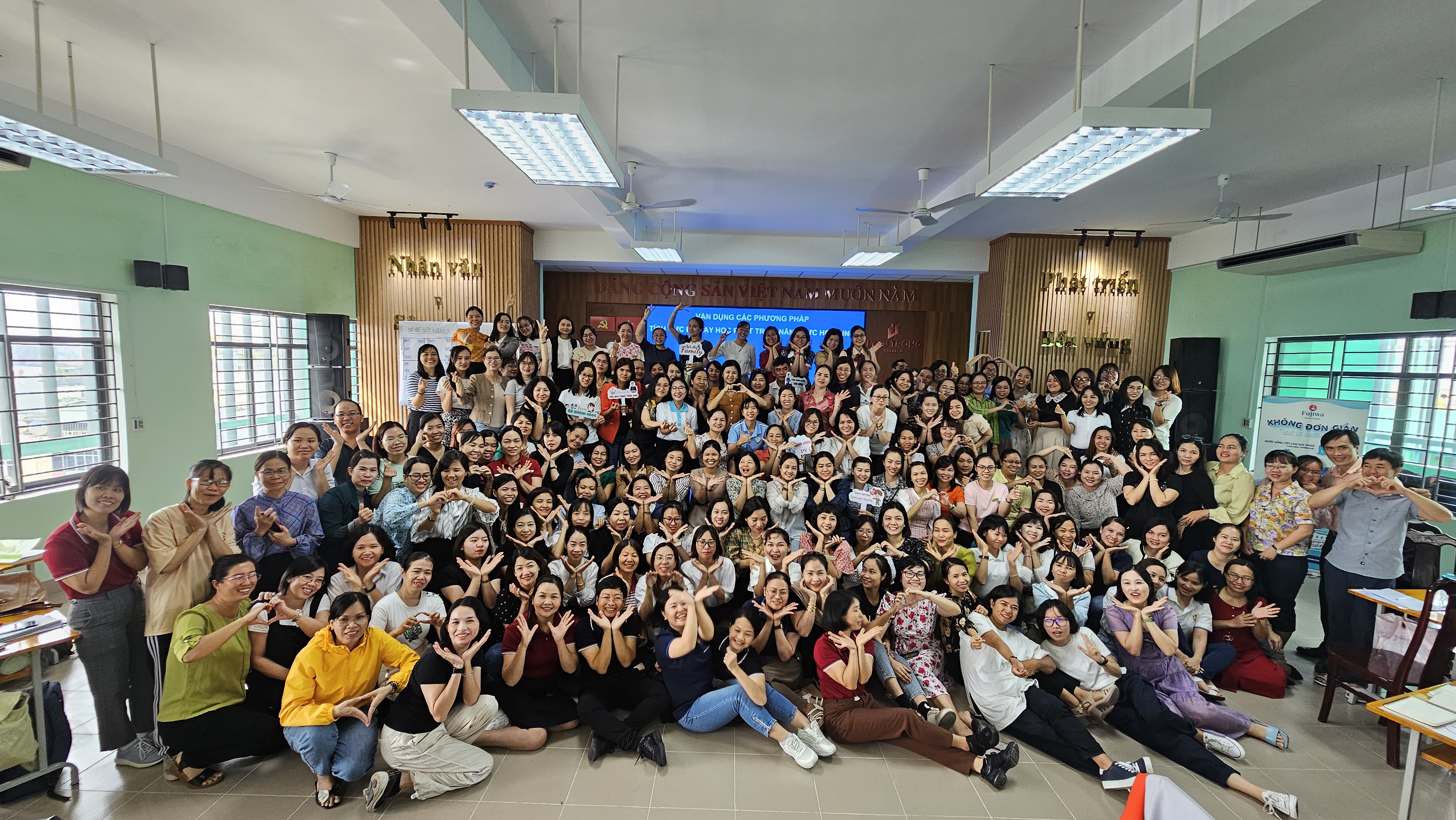 Học viên DHTC trải nghiệm trực tiếp