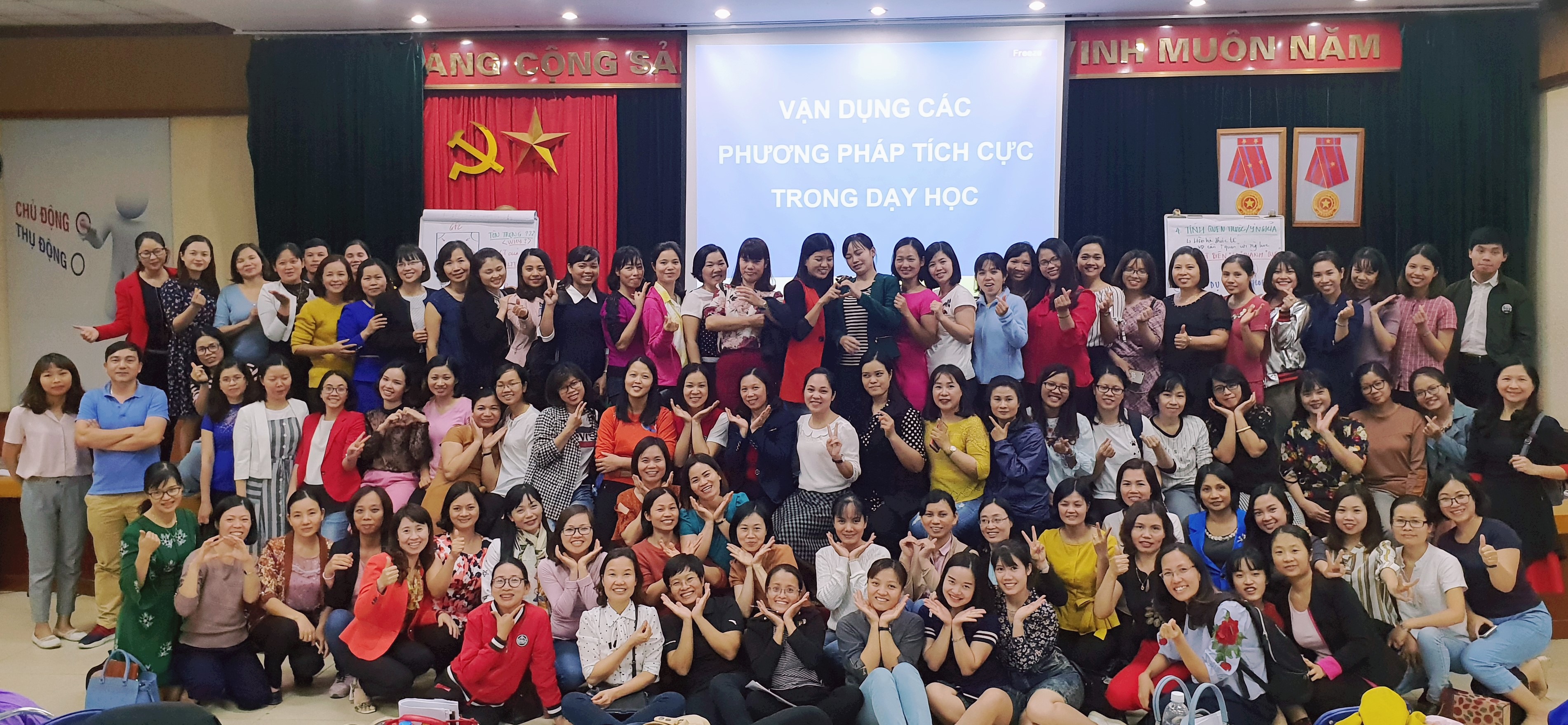 Vận dụng các phương pháp tích cực trong dạy học